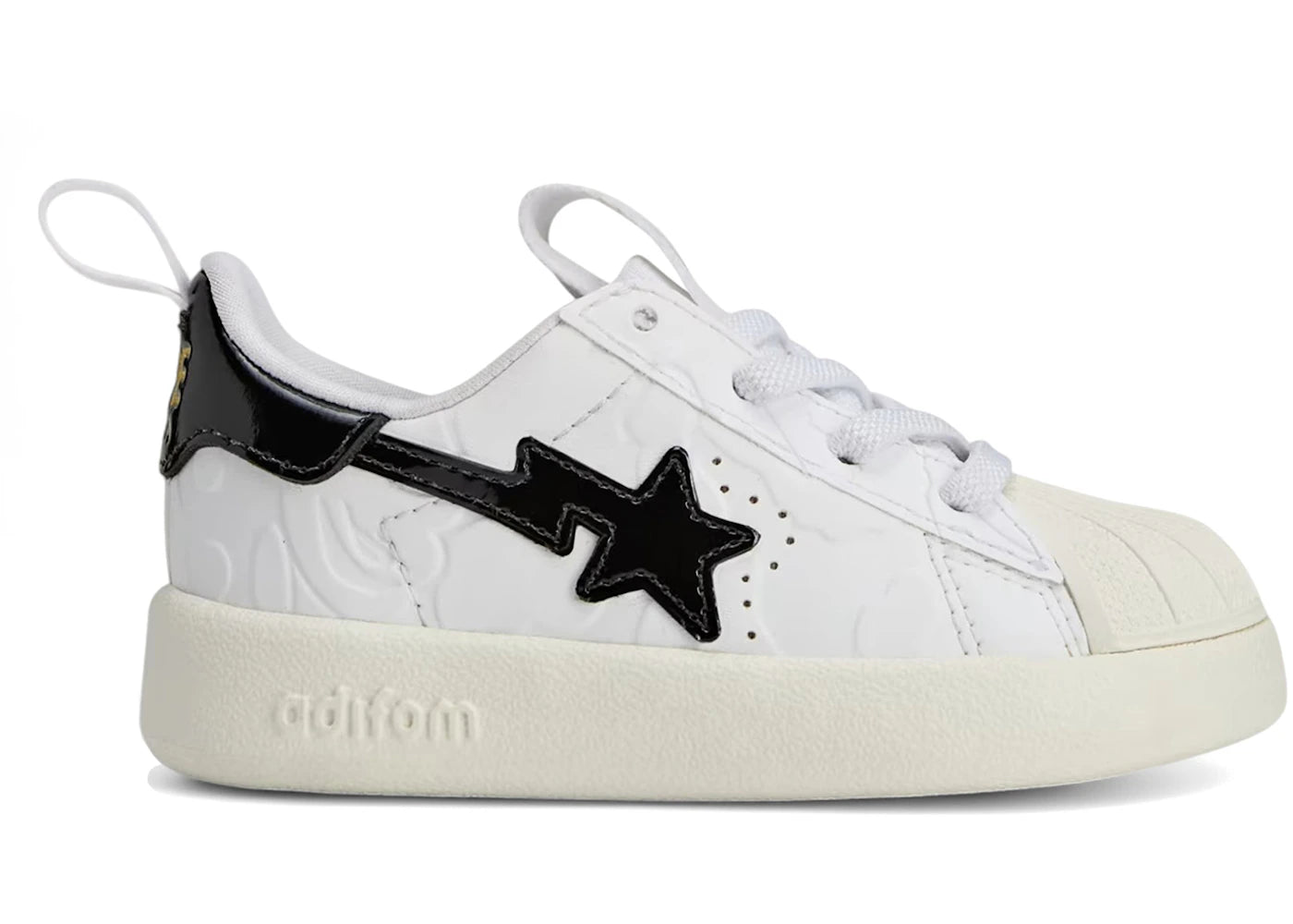 adidas Superstar 360 Bape White Black (TD)