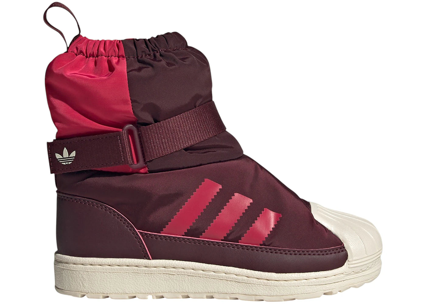 adidas Superstar 360 Winterized Boot Maroon Wonder White (PS)