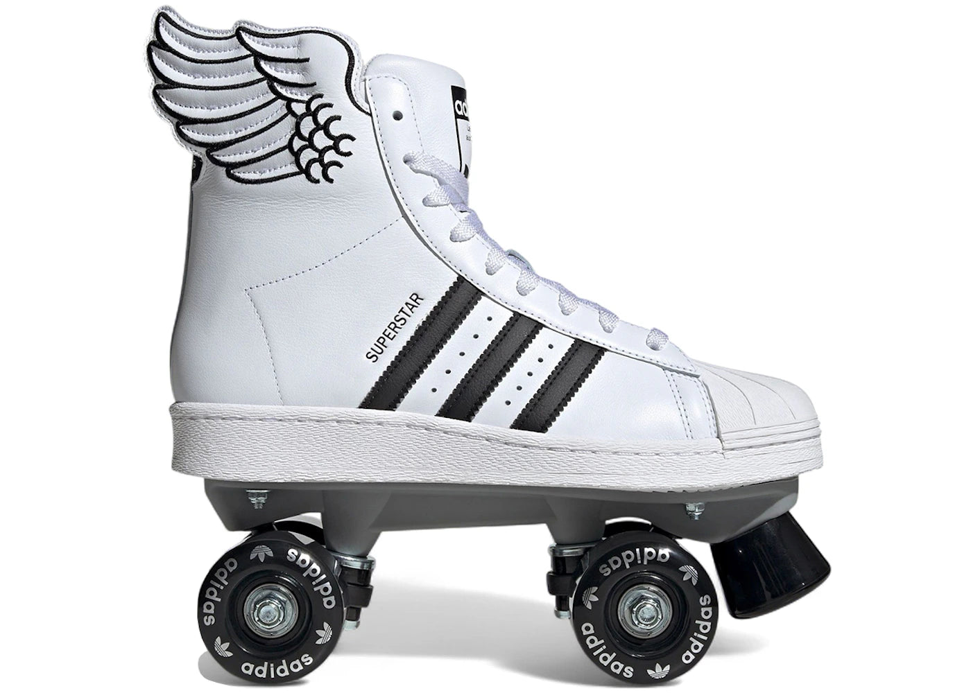 adidas Superstar 82 Skate Jeremy Scott Wings White Black (Women's)