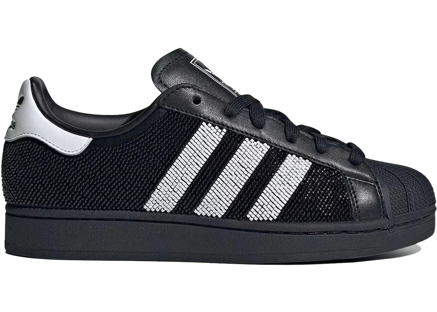 adidas Superstar Beaded Black White (Women's)