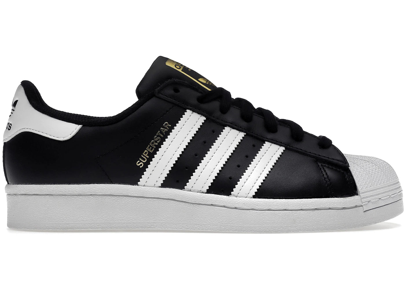 adidas Superstar Black White (2019) (Women's)