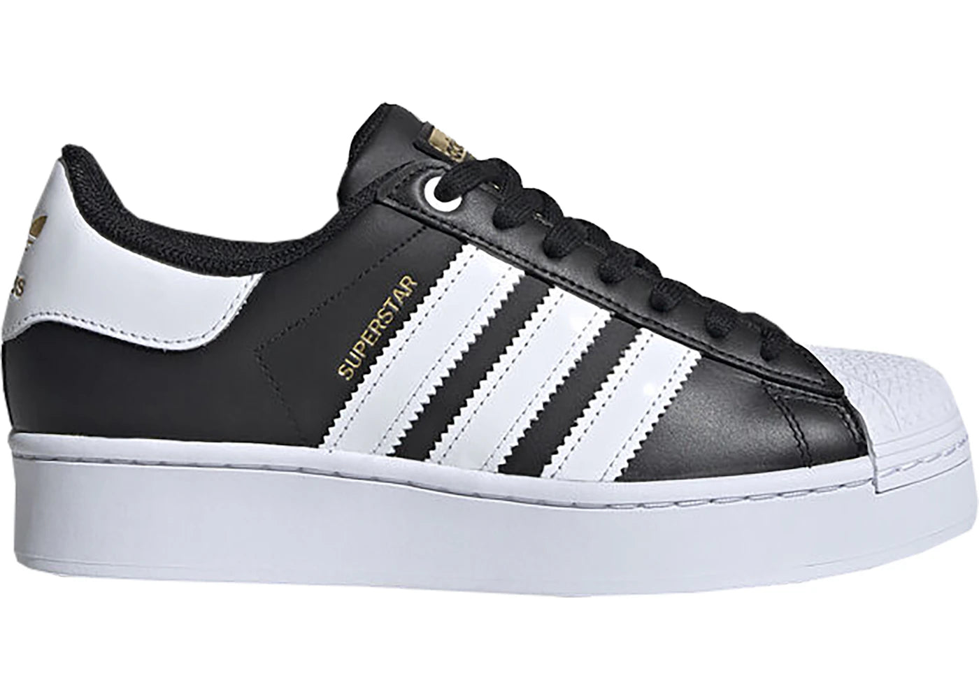 adidas Superstar Bold Black White (Women's)