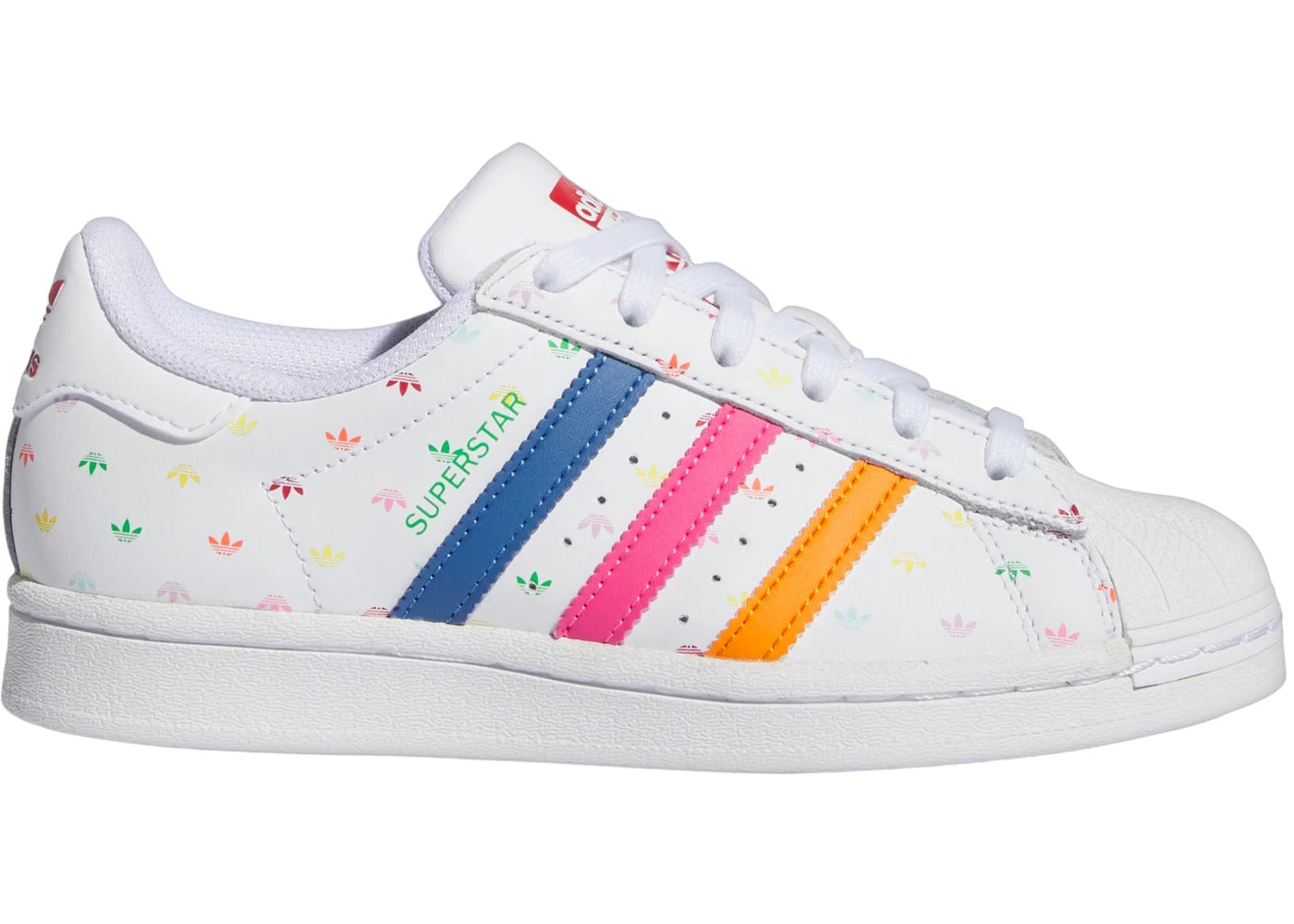 adidas Superstar Cloud White Pulse Magenta Better Scarlet (GS)