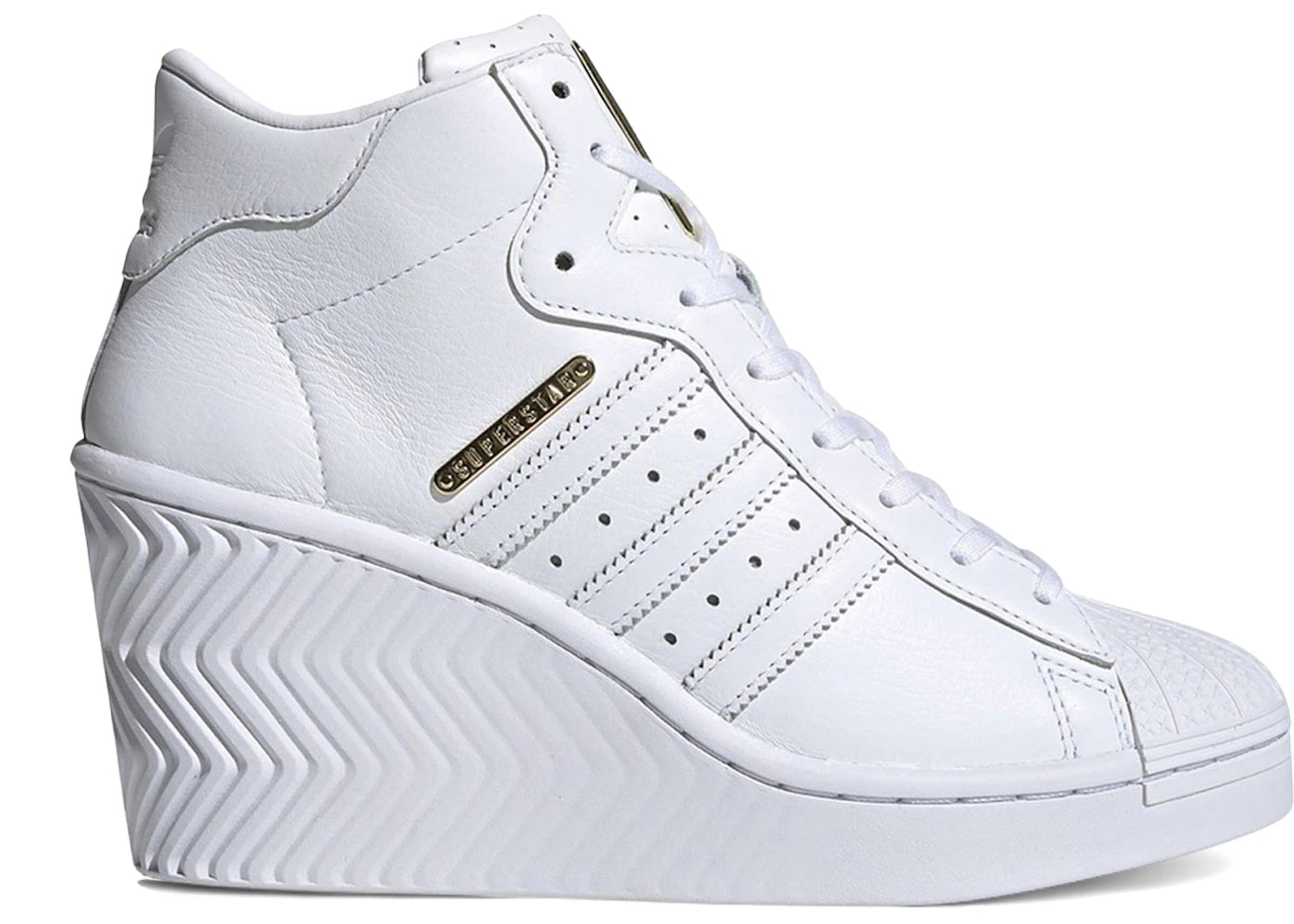 adidas Superstar Ellure White Gold Metallic (Women's)