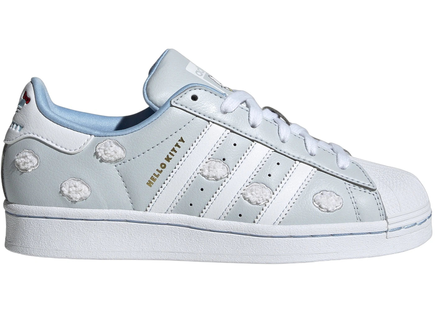 adidas Superstar Hello Kitty Halo Blue Cloud White Glow Blue (GS)