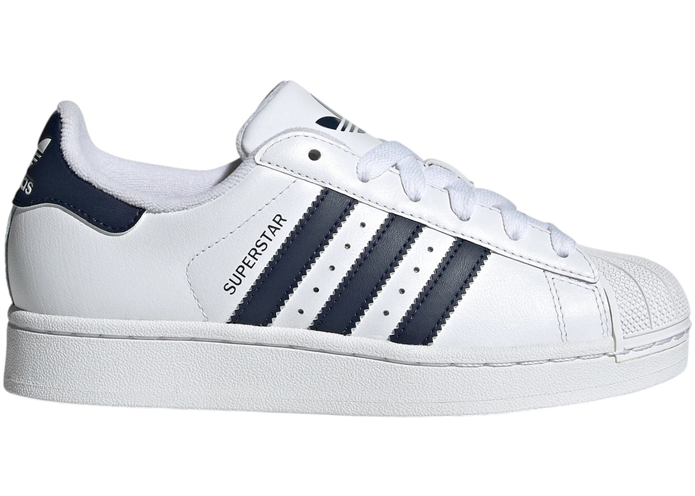 adidas Superstar II Cloud White Collegiate Navy (GS)