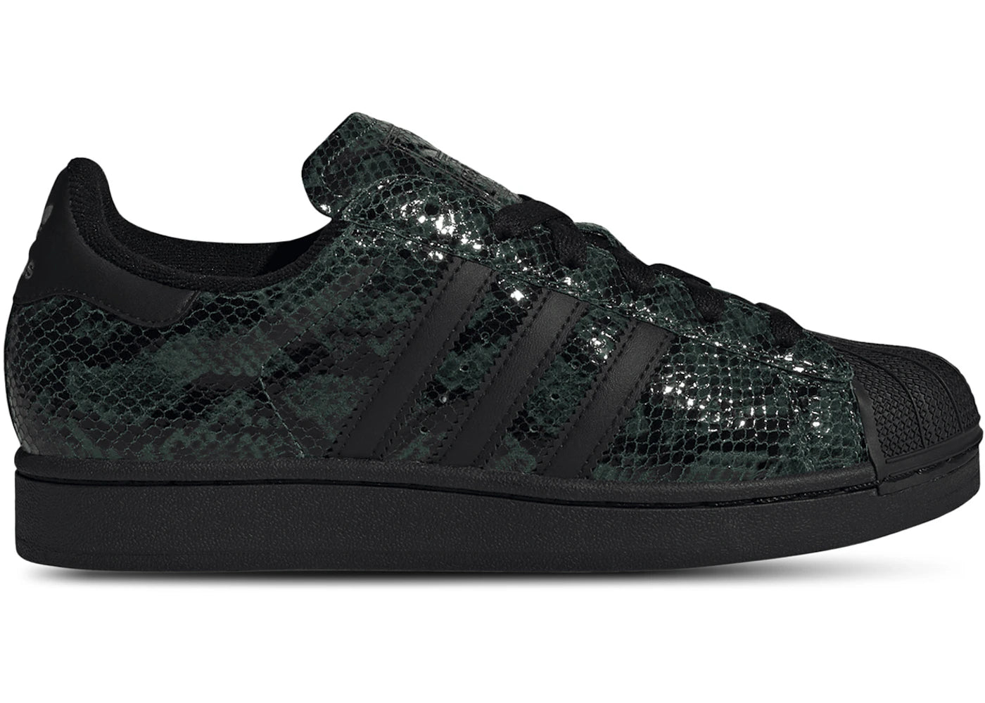 adidas Superstar II Collegiate Green Snakeskin (Women's)