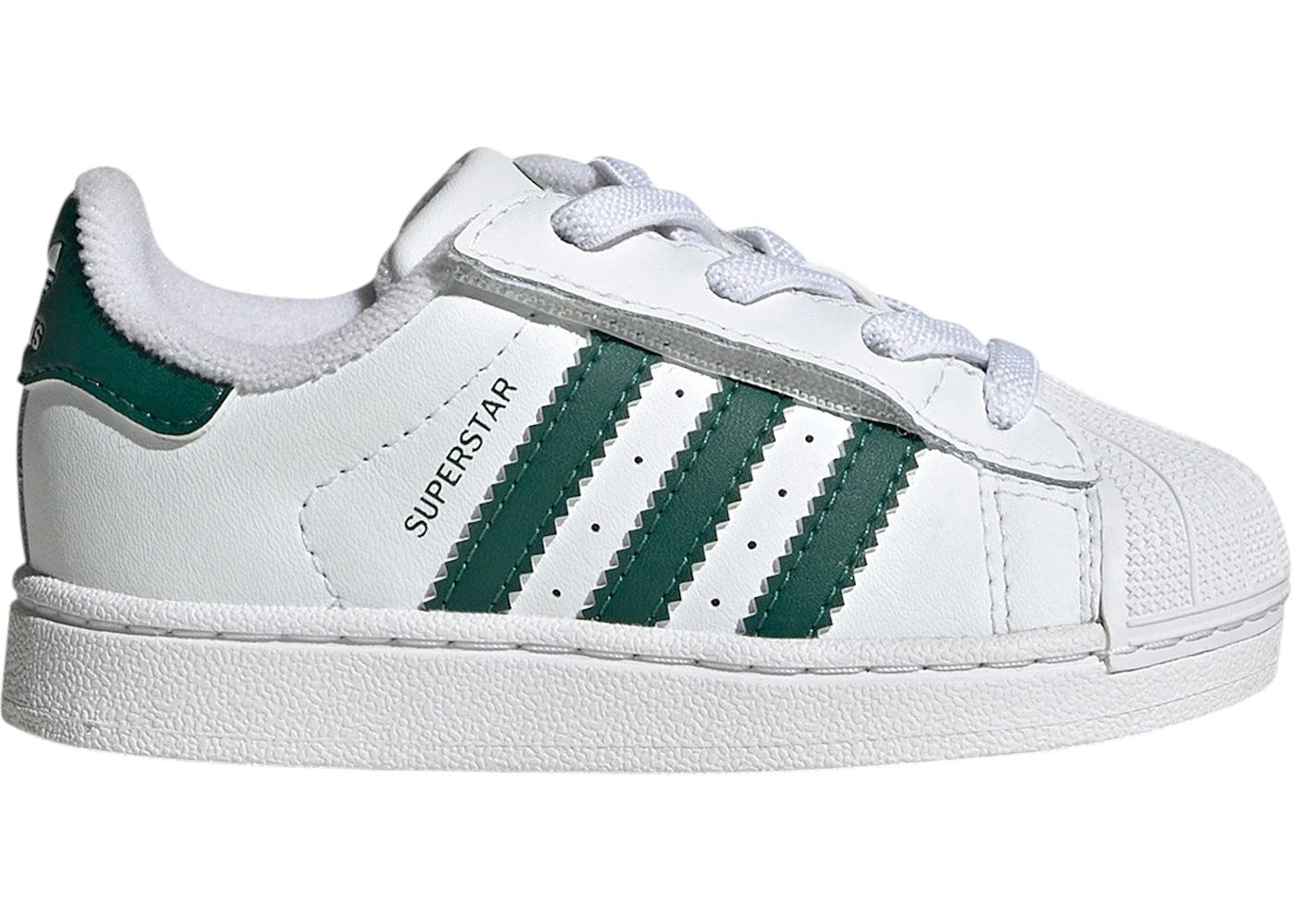 adidas Superstar II Comfort Closure White Collegiate Green (TD)