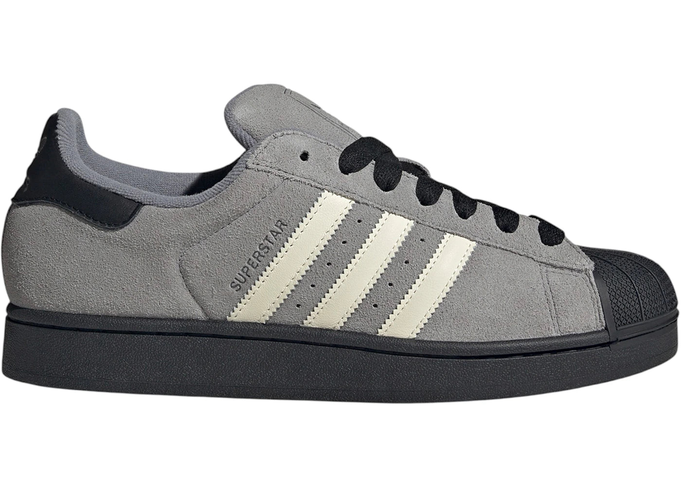 adidas Superstar II Grey Three Cream White