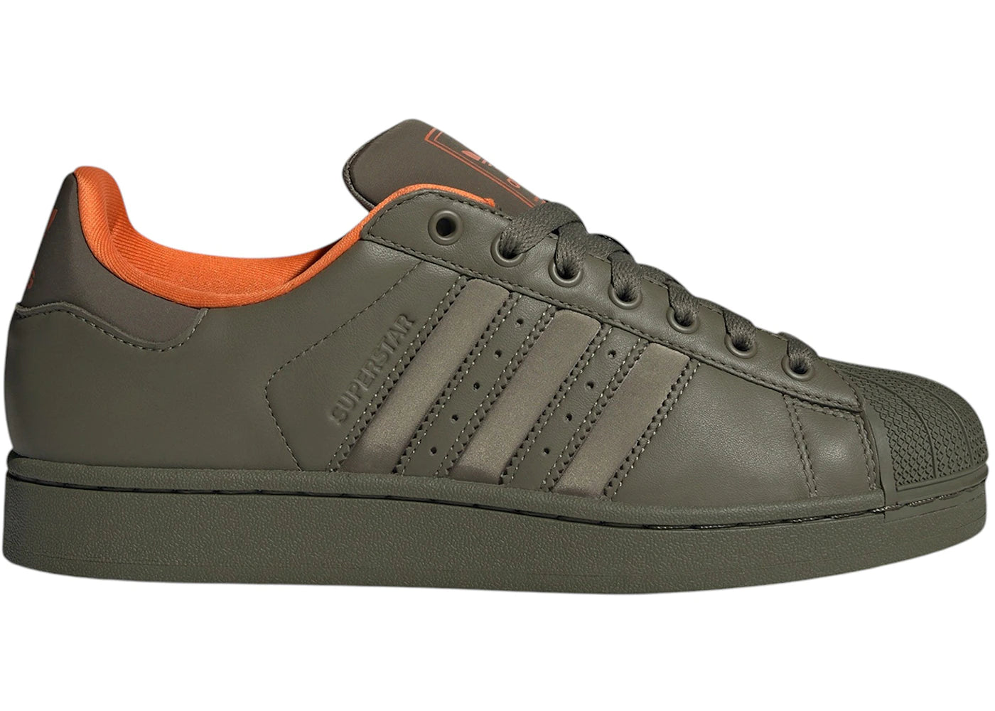 adidas Superstar II Olive Strata Orange