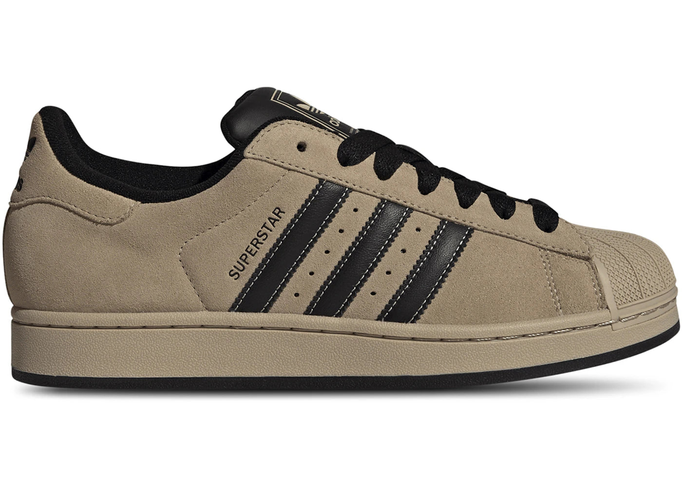 adidas Superstar II Stone Khaki Black