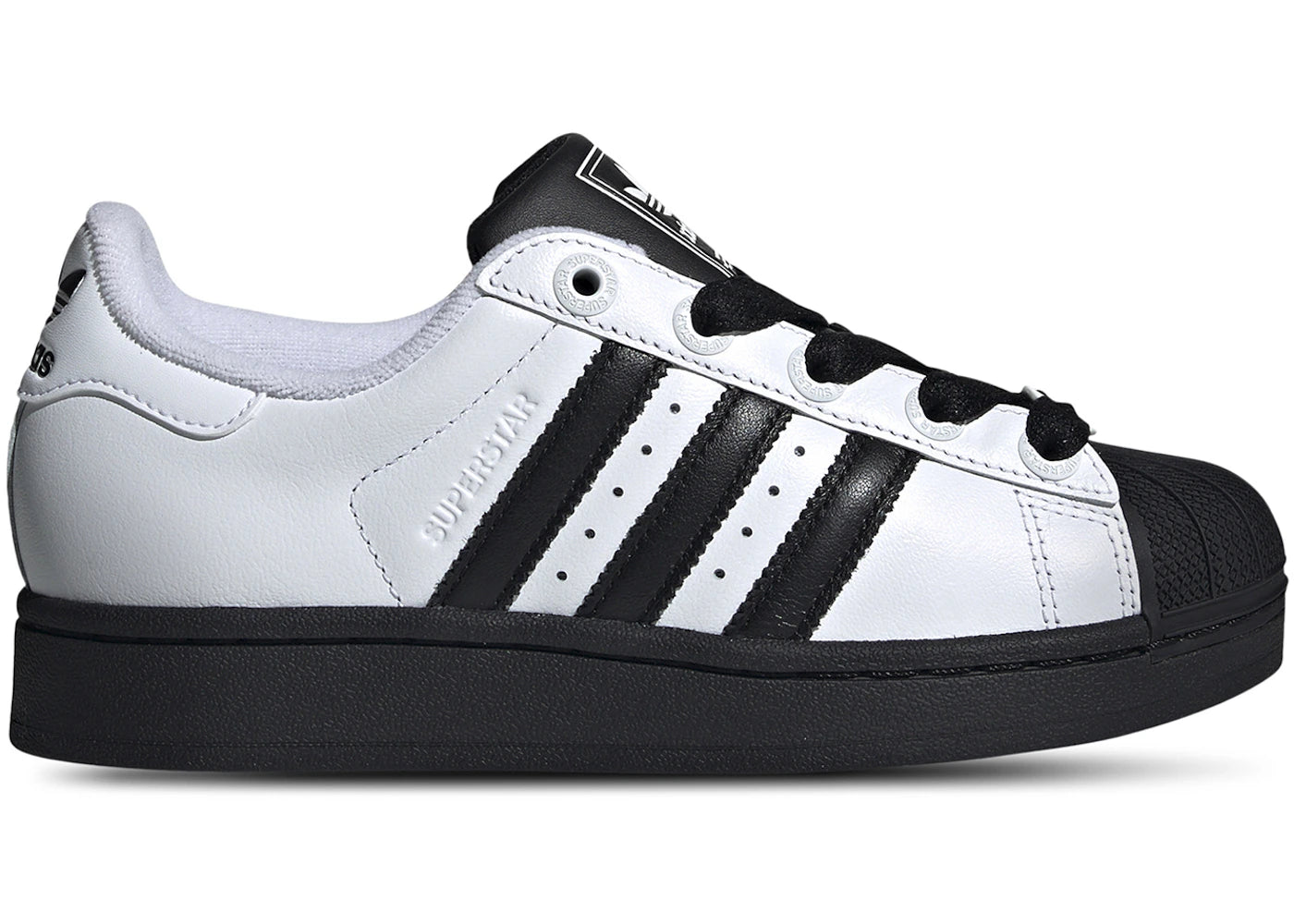 adidas Superstar II White Black White (GS)