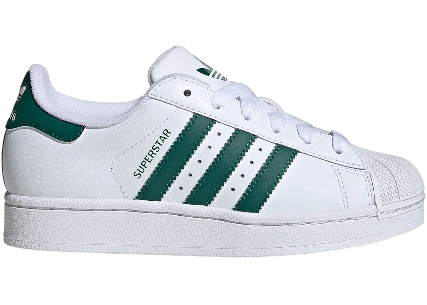 adidas Superstar II White Collegiate Green (GS)