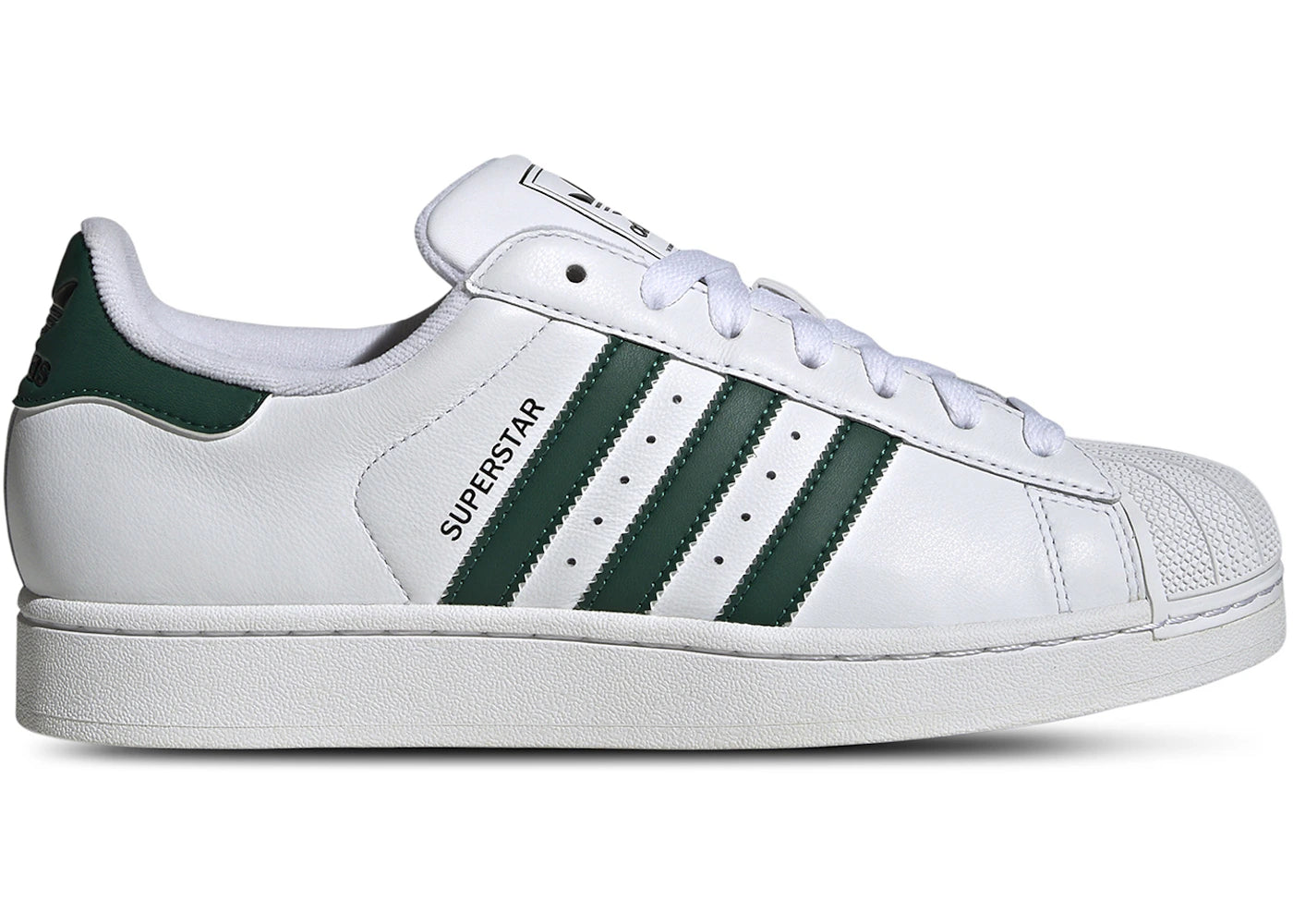 adidas Superstar II White Collegiate Green