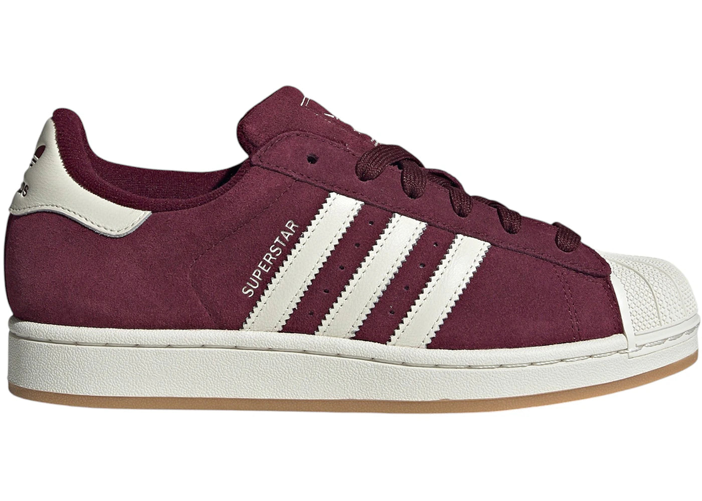 adidas Superstar Maroon Off White (Women's)