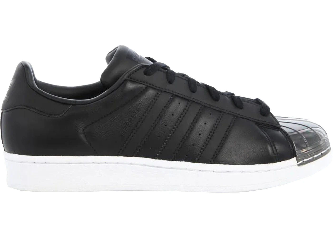 adidas Superstar Metal Toe Core Black White (Women's)