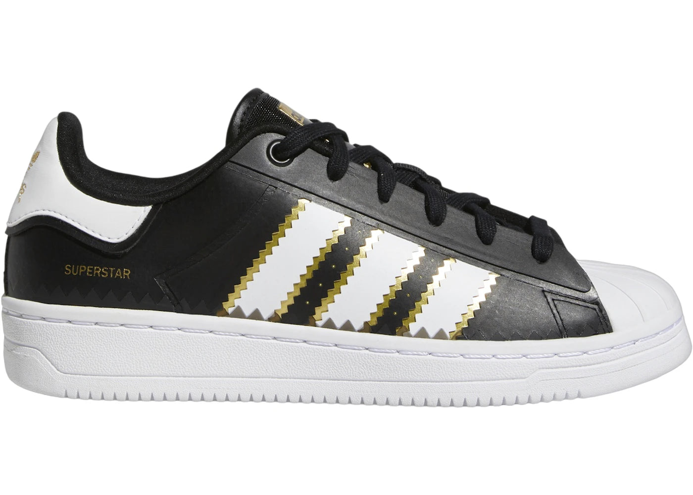adidas Superstar OT Tech Core Black Cloud White Gold Metallic (Women's)