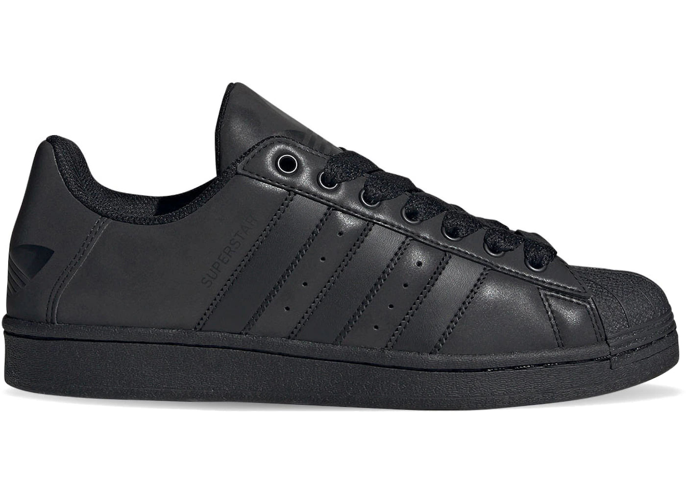 adidas Superstar Triple Black Reflective