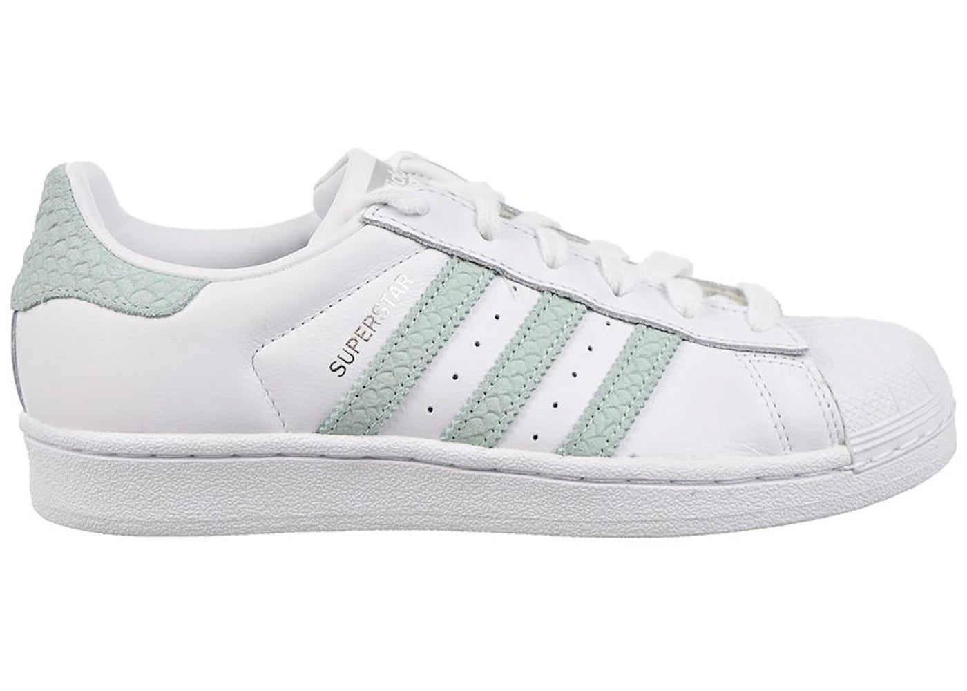 adidas Superstar White Ash Green (Women's)