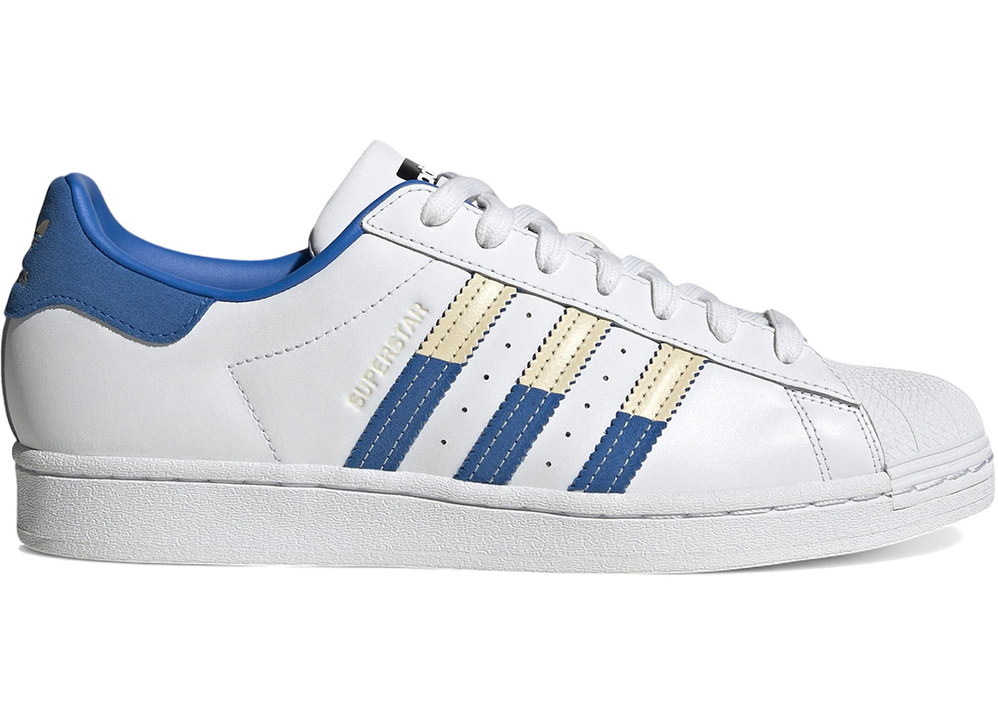 adidas Superstar White Royal Sand Strata