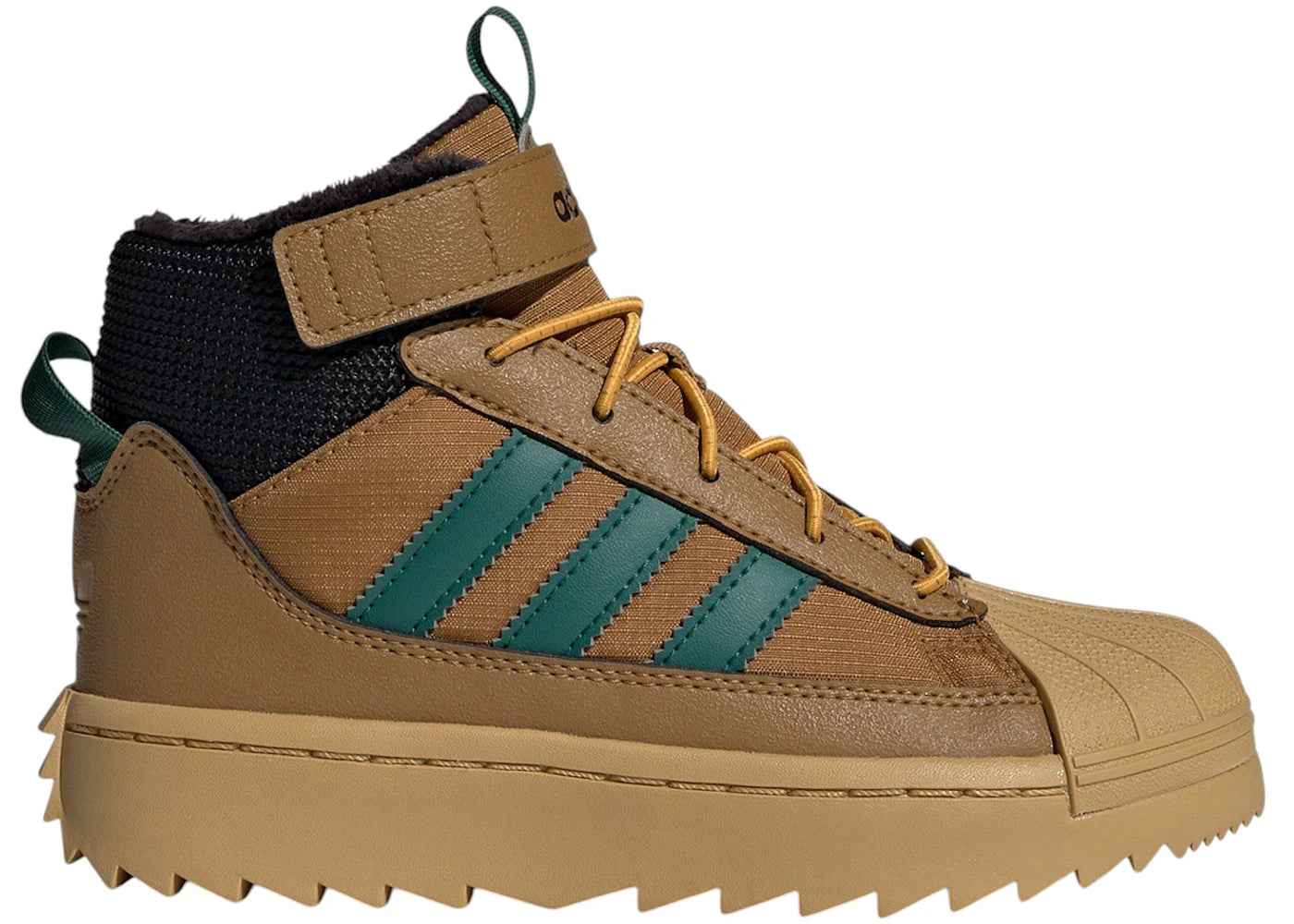 adidas Superstar Winter Trek Bronze Strata Collegiate Green (PS)