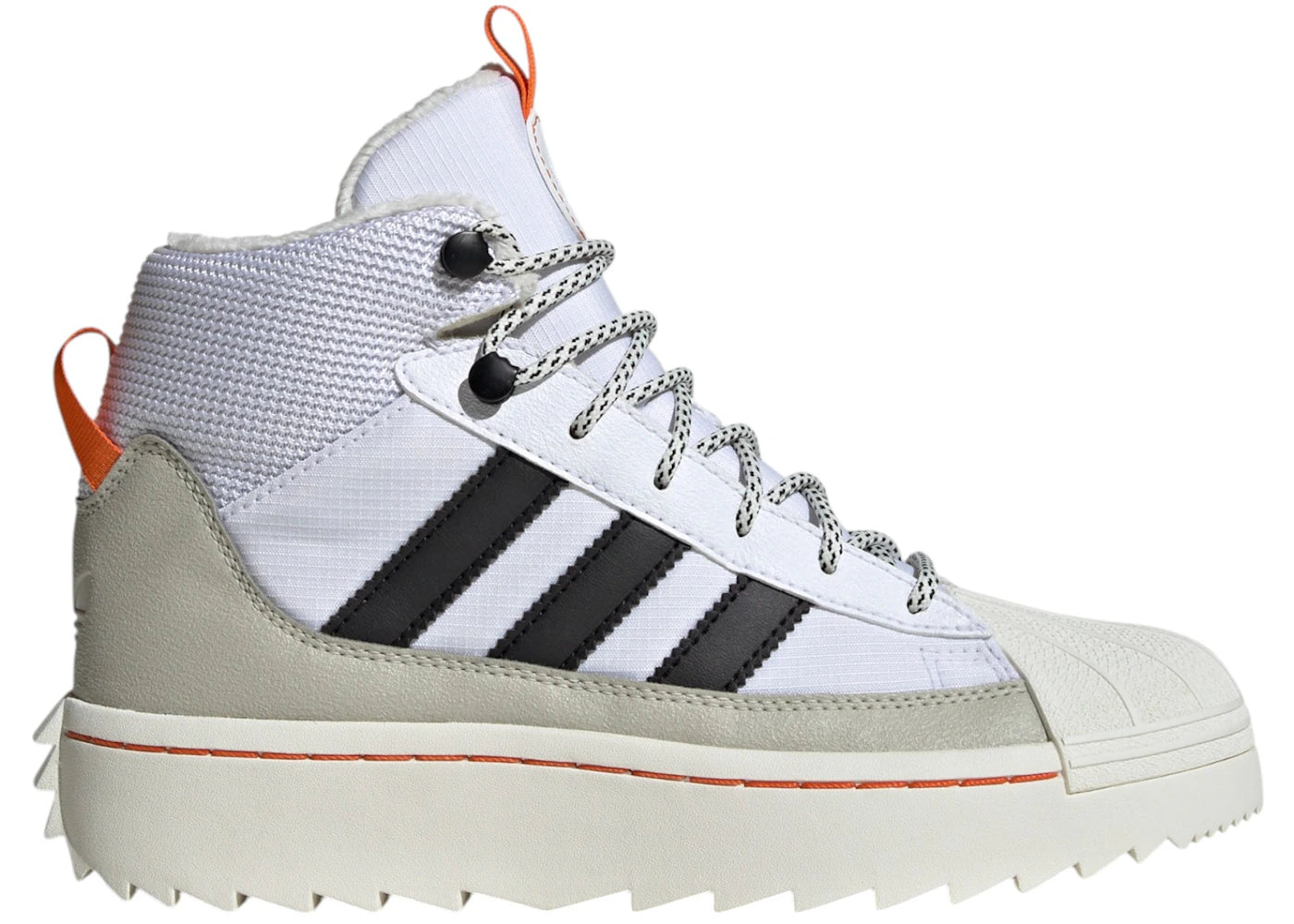 adidas Superstar Winter Trek Cloud White Core Black Putty Grey (GS)