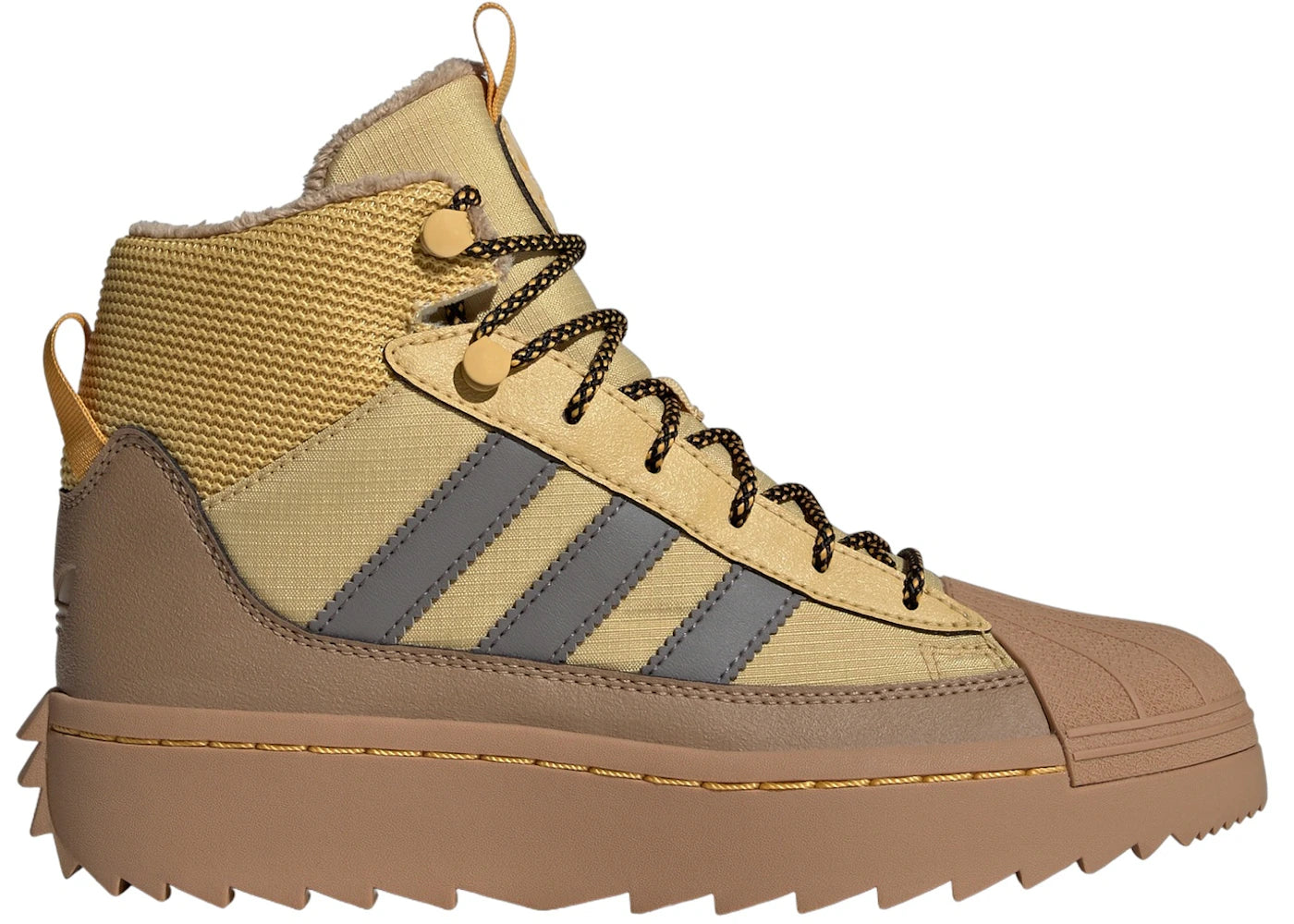 adidas Superstar Winter Trek Oat Charcoal Core Black (GS)