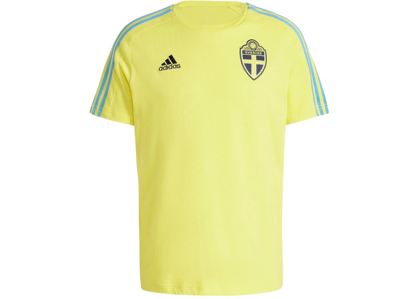 adidas Sweden Dna 3-Stripes T-Shirt Bright Yellow