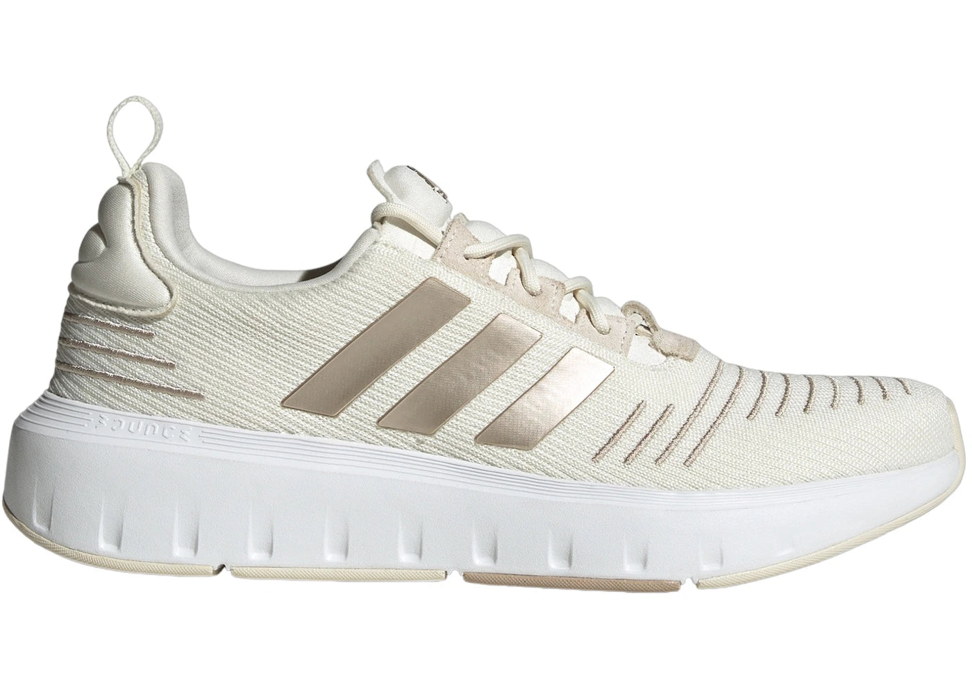adidas Swift Run Off White Wonder Gold Met. Wonder Beige (Women's)