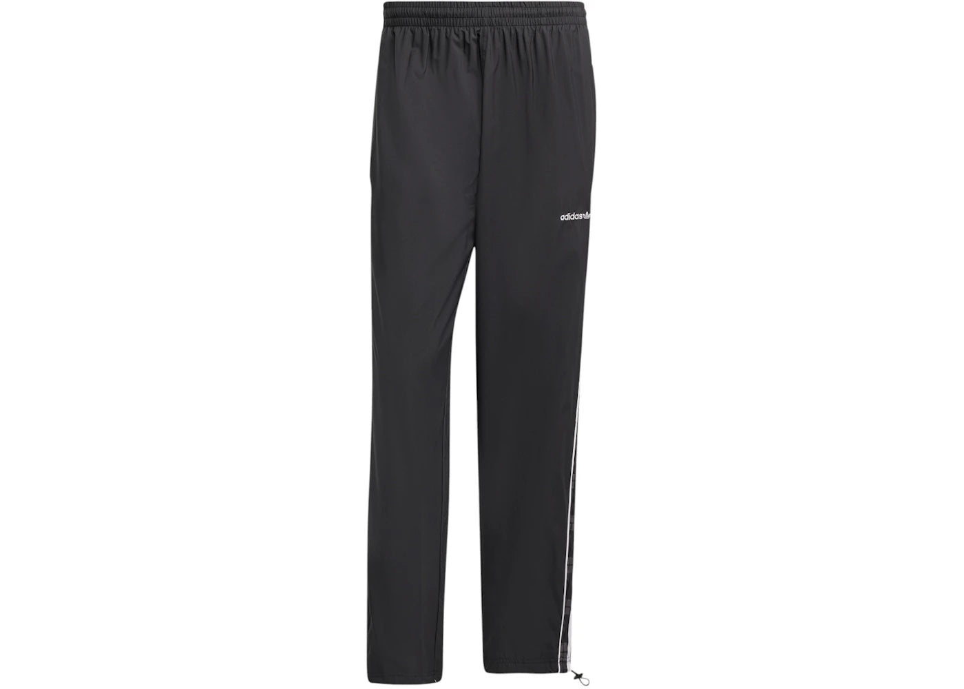 adidas Tartan Loose Track Tracksuit Pants Black