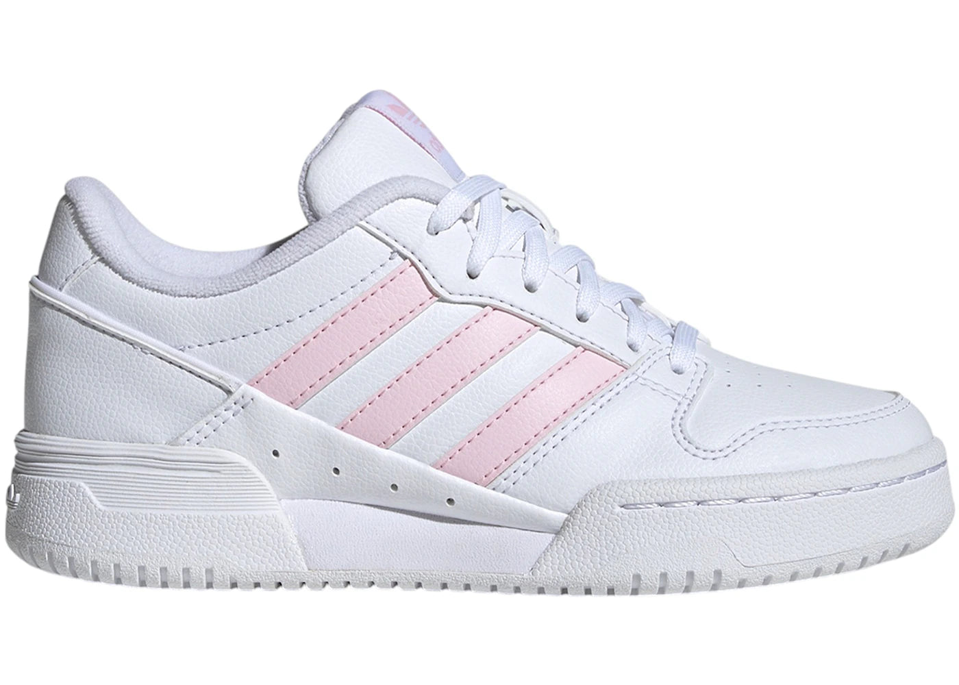 adidas Team Court 2.0 STR Cloud White Clear Pink (GS)