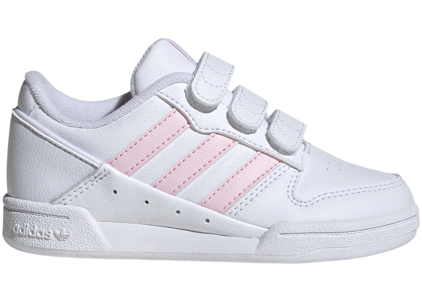 adidas Team Court 2.0 STR Comfort Closure Cloud White Clear Pink (PS)