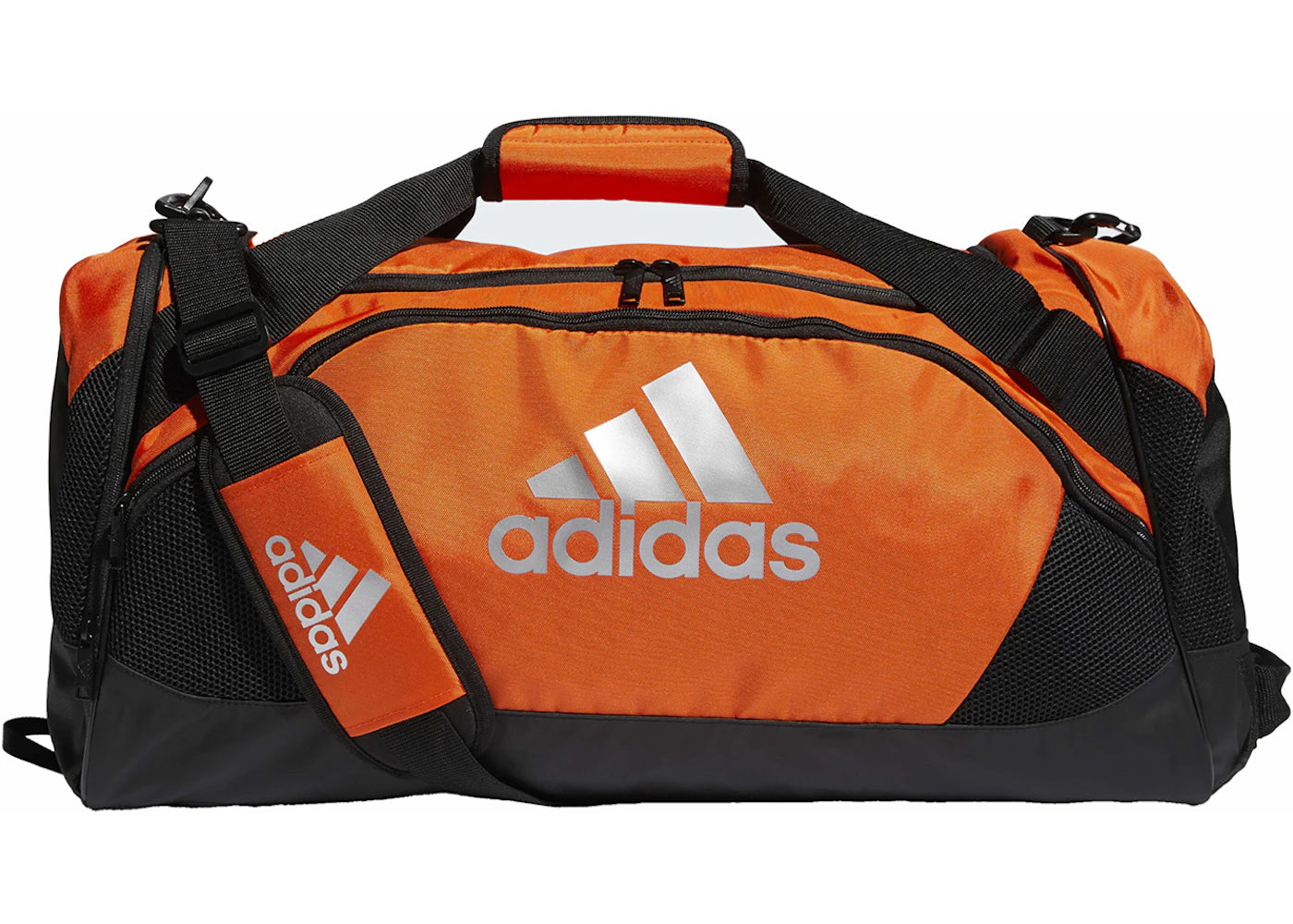 adidas Team Issue Medium Duffel Bag Orange