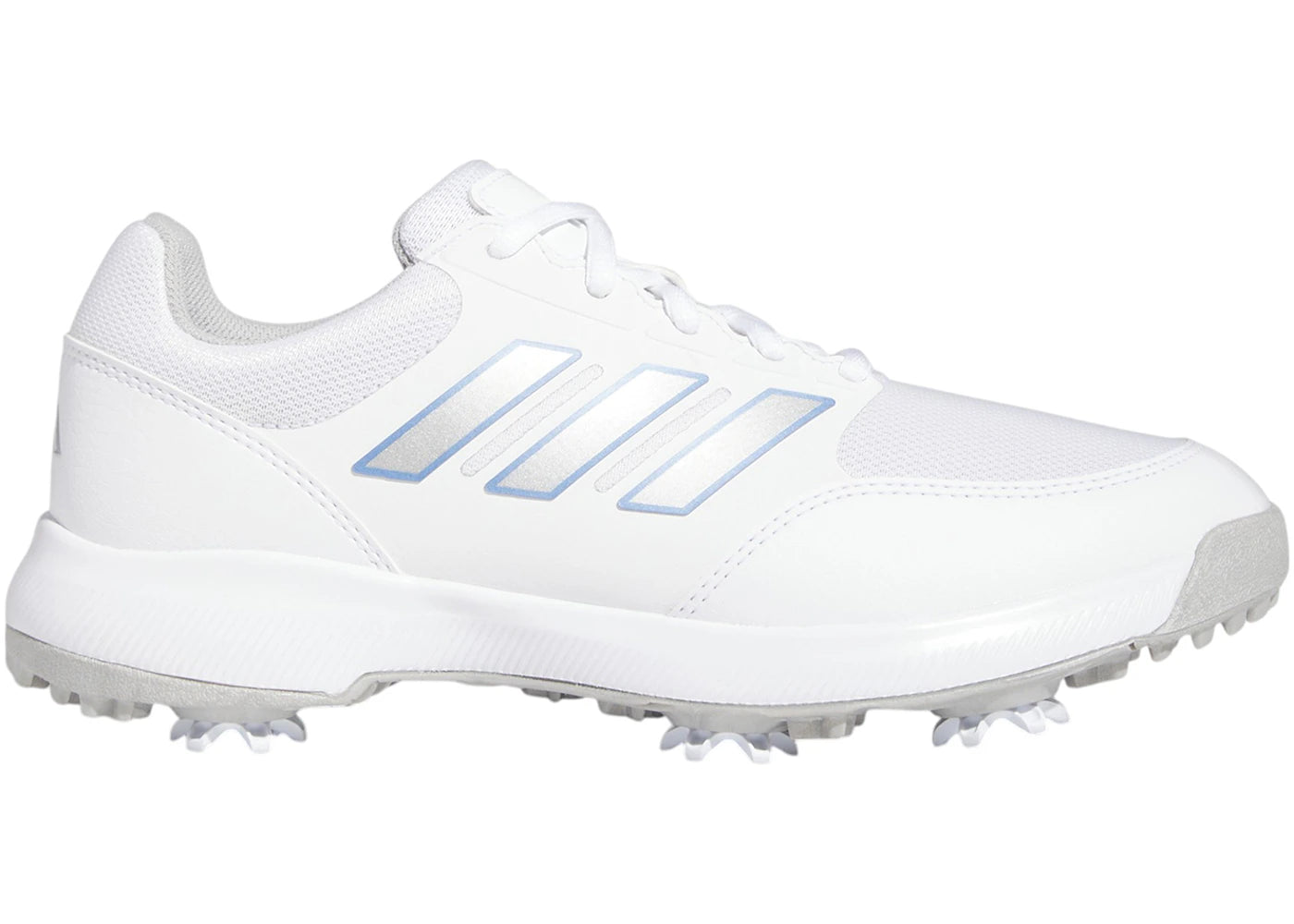 adidas Tech Response 3.0 Golf Cloud White Silver Metallic Blue Fusion (Women's)