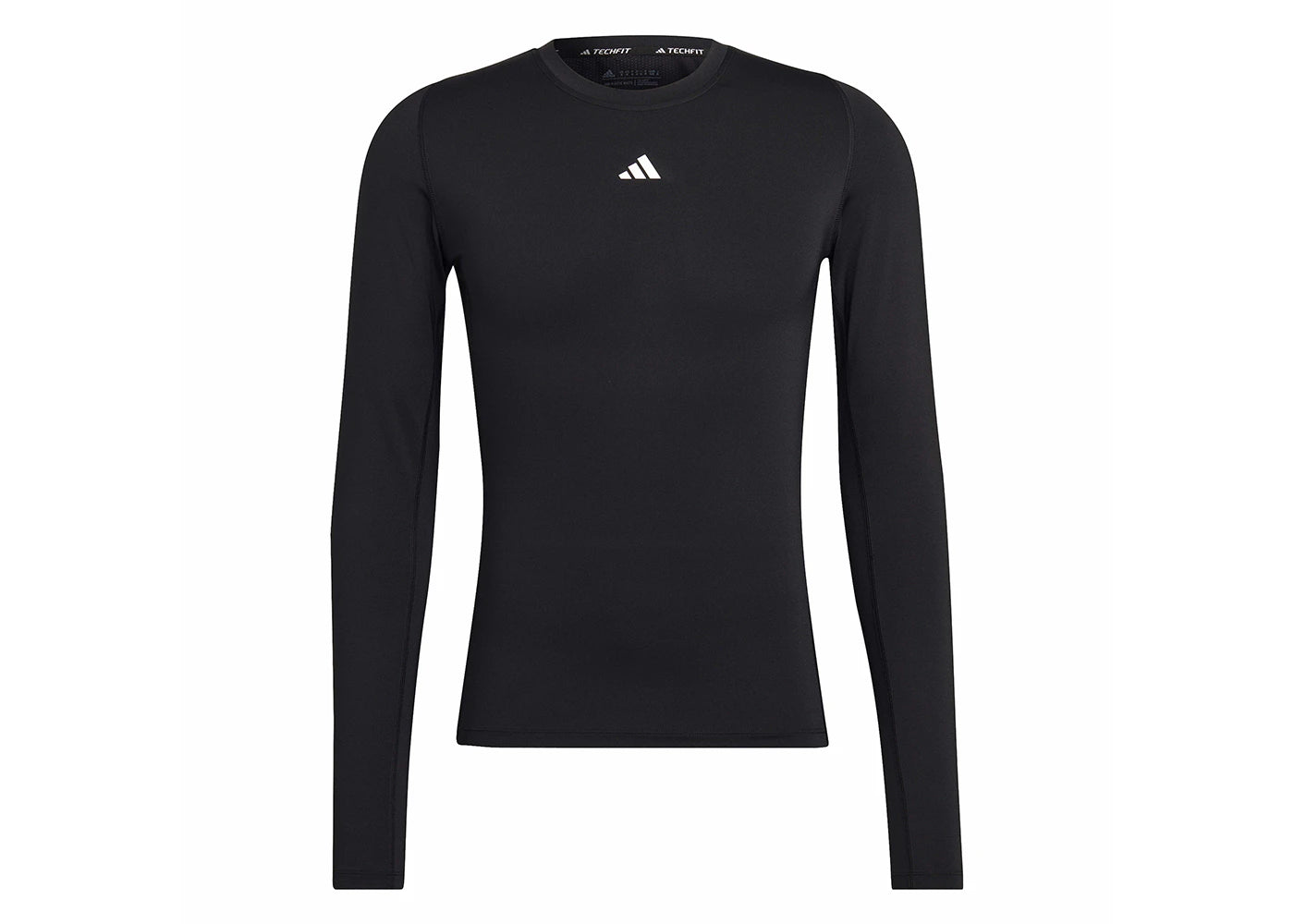 adidas Techfit Training Long Sleeve Tee Black