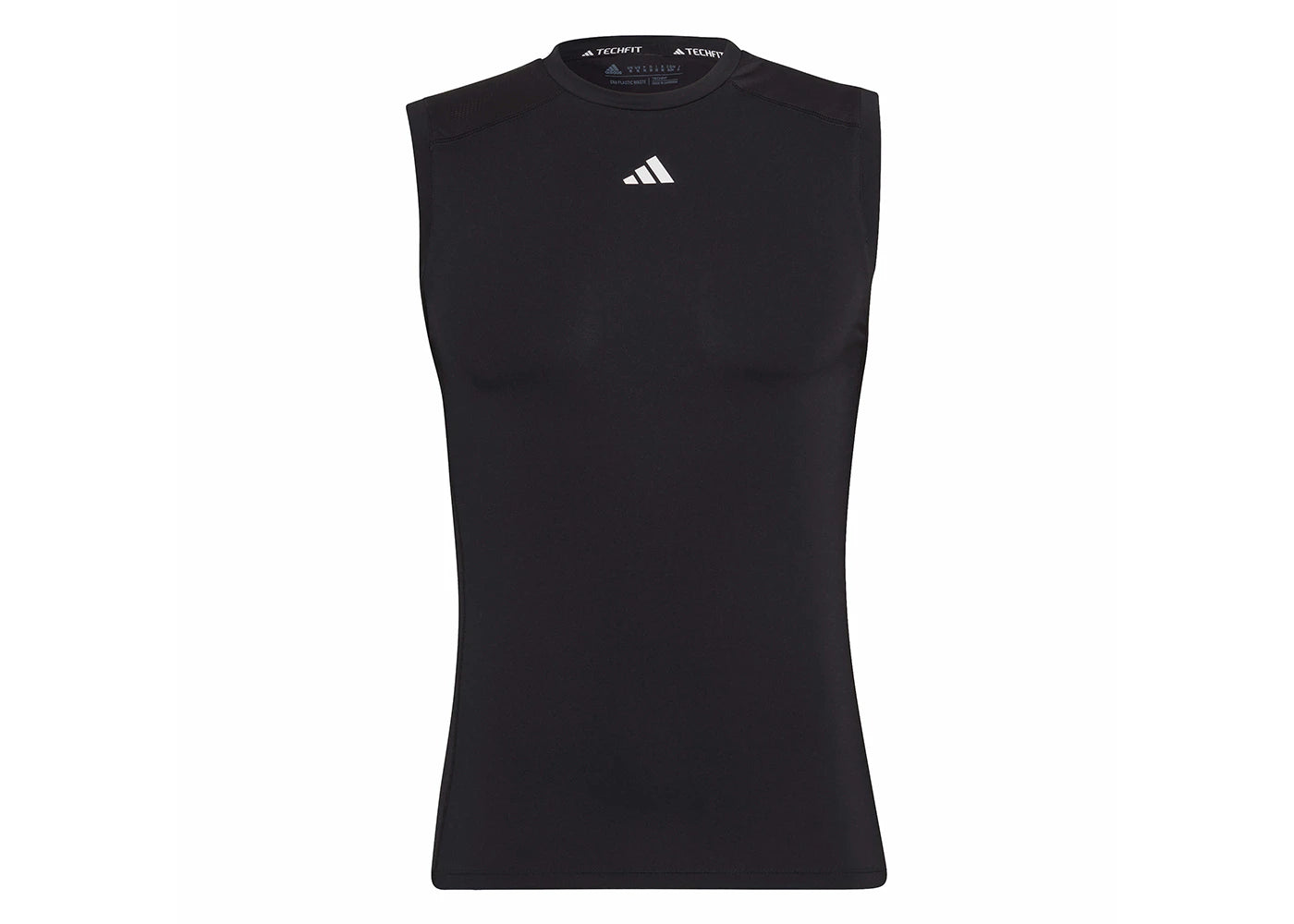 adidas Techfit Training Sleeveless Tee Black