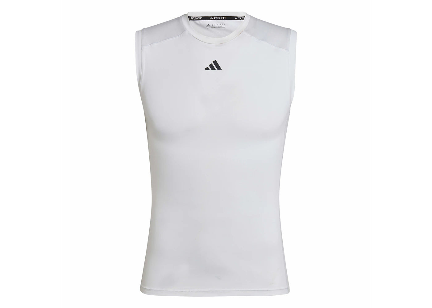 adidas Techfit Training Sleeveless Tee White