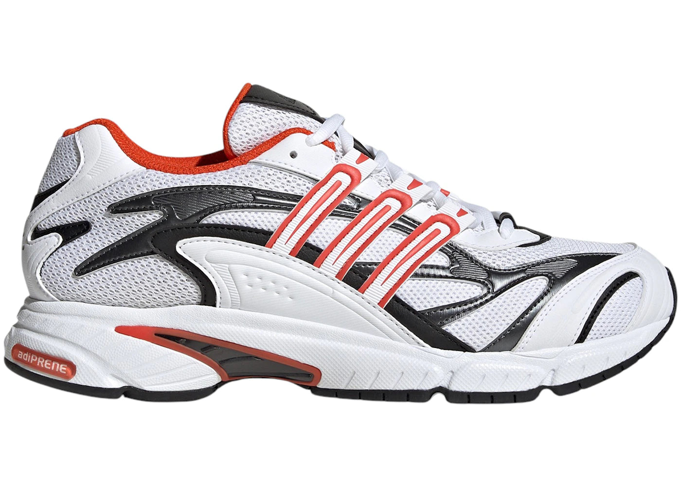 adidas Temper Run 2.0 Cloud White Preloved Red Core Black