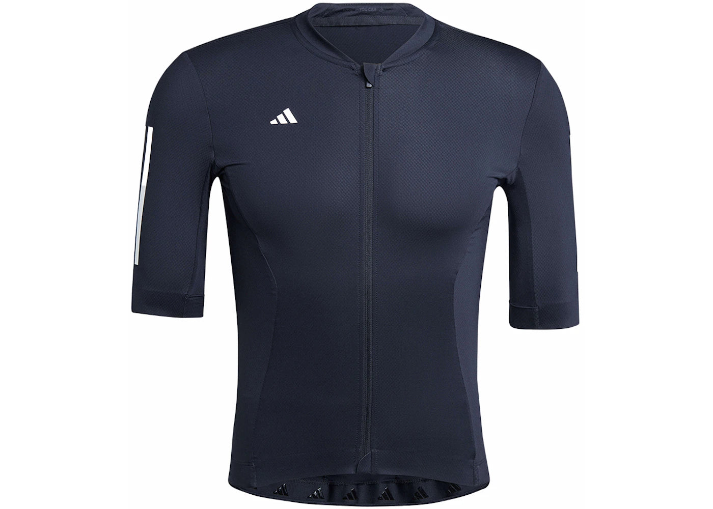 adidas Tempo 3-Stripes Cycling Jersey Black