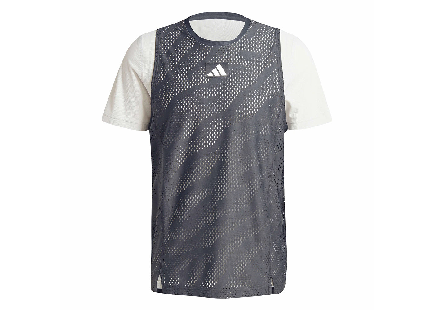 adidas Tennis Pro Layering Tee Carbon/Grey One