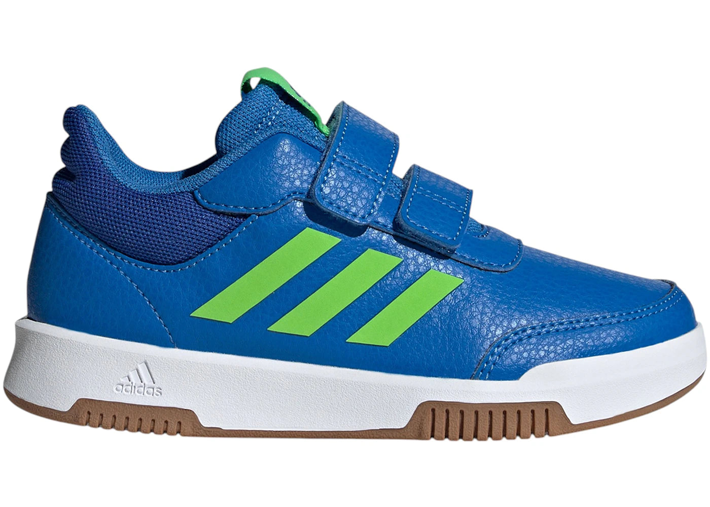 adidas Tensaur Hook And Loop Bright Royal Lucid Lime Royal Blue (GS)