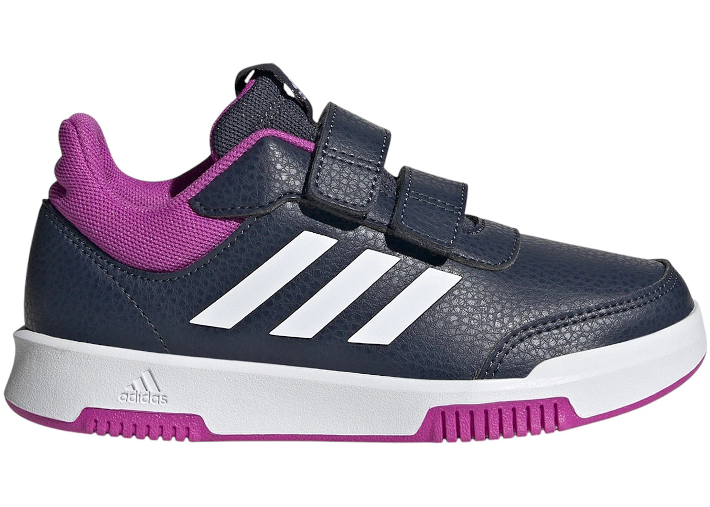 adidas Tensaur Hook And Loop Shadow Navy Cloud White Flash Pink (GS)