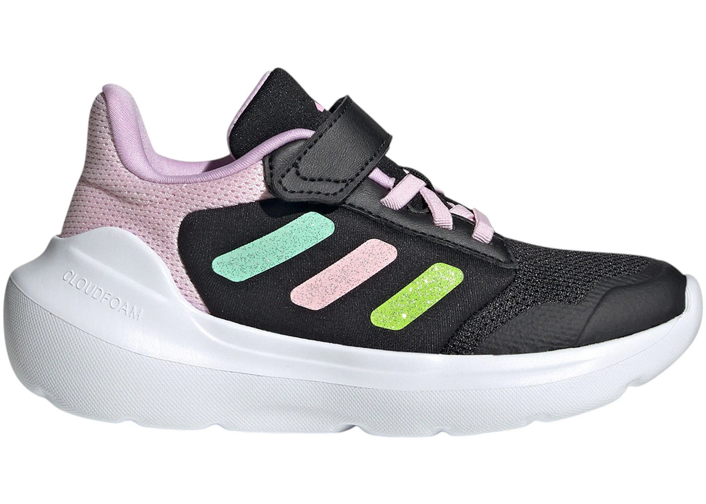 adidas Tensaur Run 2.0 Core Black Clear Mint Clear Pink (PS)