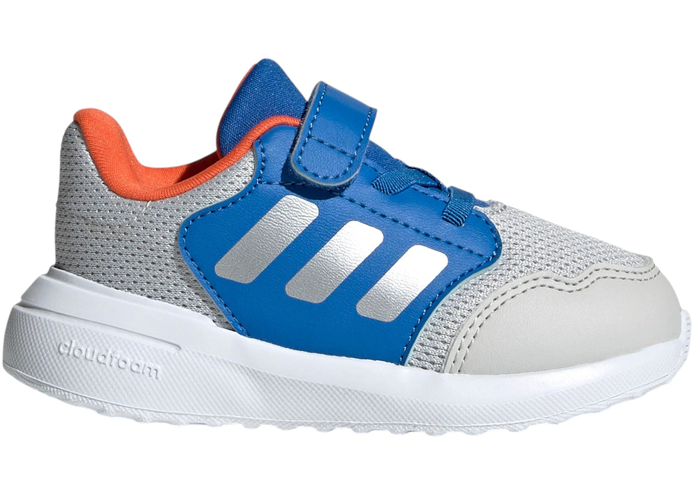 adidas Tensaur Run 3.0 Grey One Silver Metallic Bright Royal (TD)