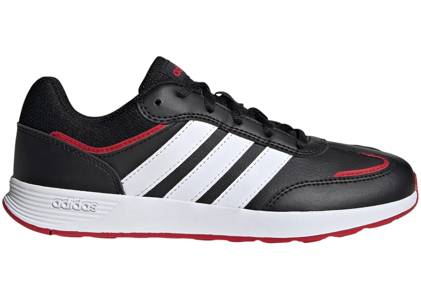 adidas Tensaur Switch Core Black Cloud White Better Scarlet (GS)