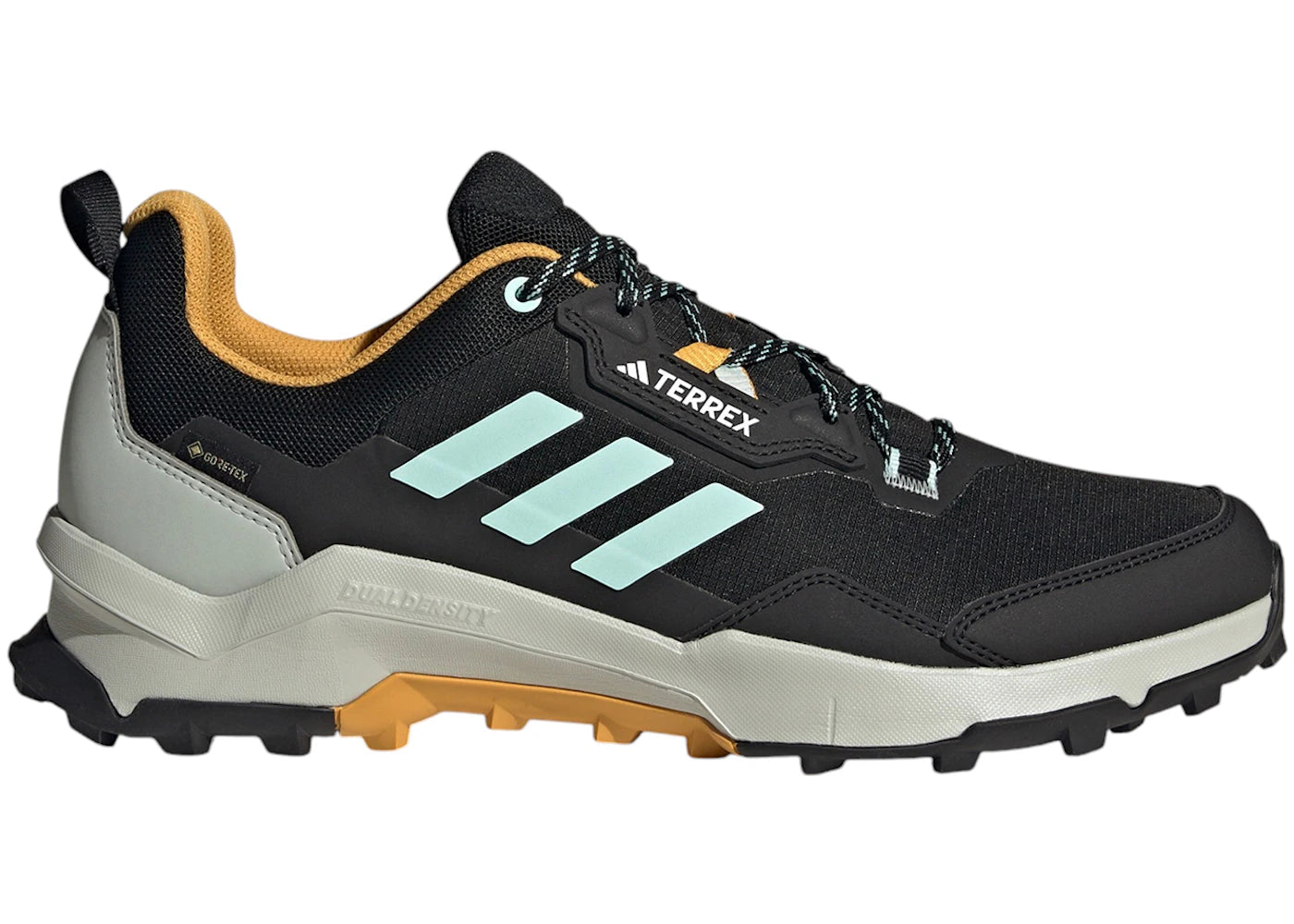 adidas Terrex AX4 Gore-Tex Core Black Semi Flash Aqua Preloved Yellow