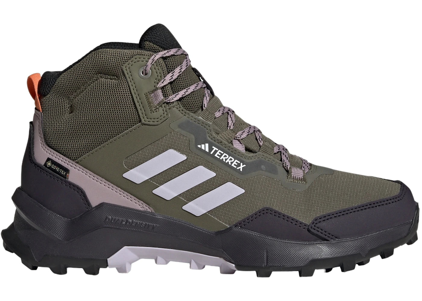 adidas Terrex AX4 Gore-Tex Olive Strata Silver Dawn Preloved Fig (Women's)