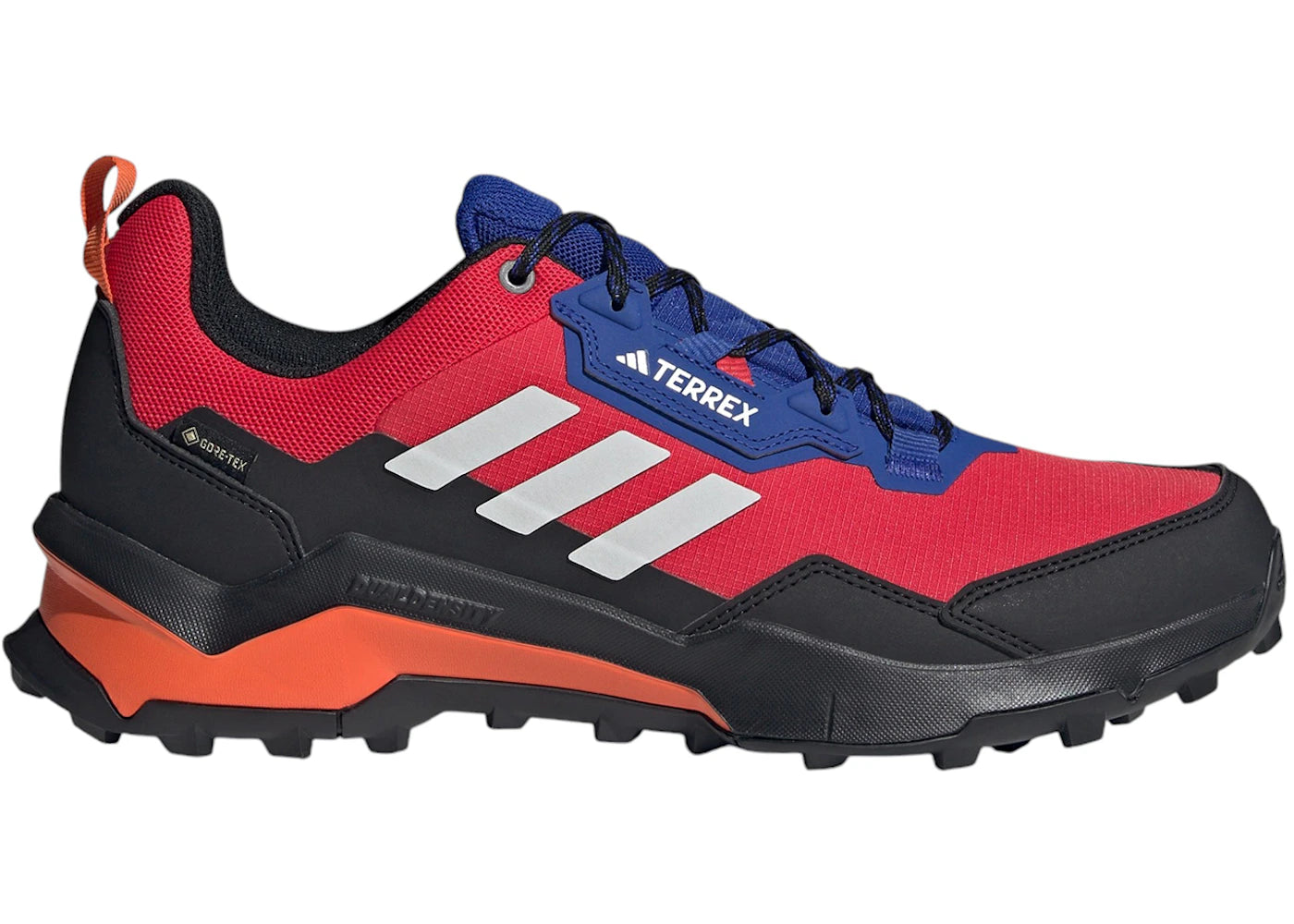 adidas Terrex AX4 Gore-Tex Pure Ruby Grey One Semi Lucid Blue