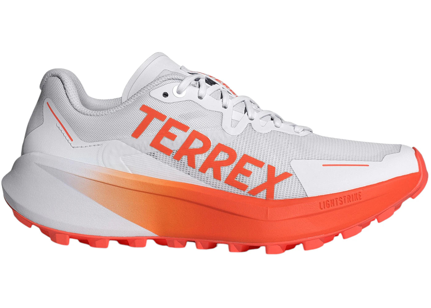 adidas Terrex Agravic 3 Trail Cloud White Semi Impact Orange Dash Grey (Women's)
