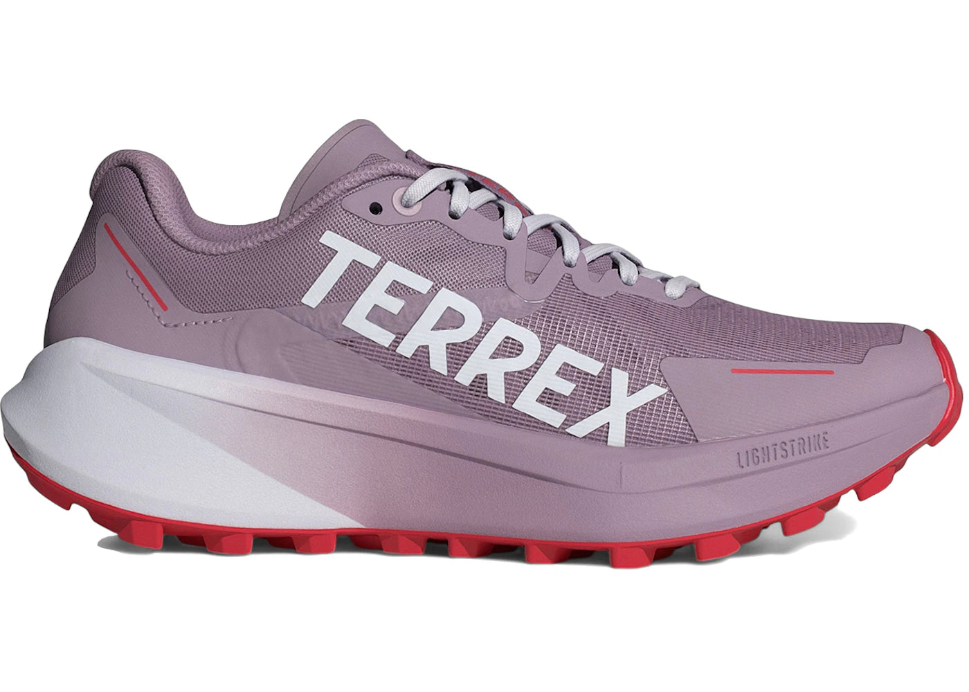 adidas Terrex Agravic 3 Trail Preloved Fig Cloud White Pure Ruby (Women's)